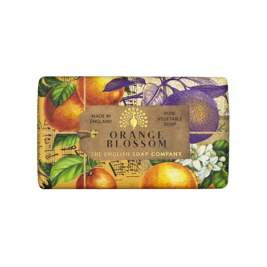 The English Soap Company Luxury Shea Butter Anniversary Wrapped Soap Bars