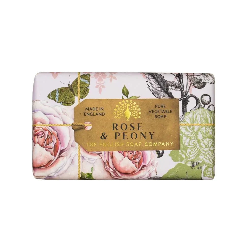 The English Soap Company Luxury Shea Butter Anniversary Wrapped Soap Bars