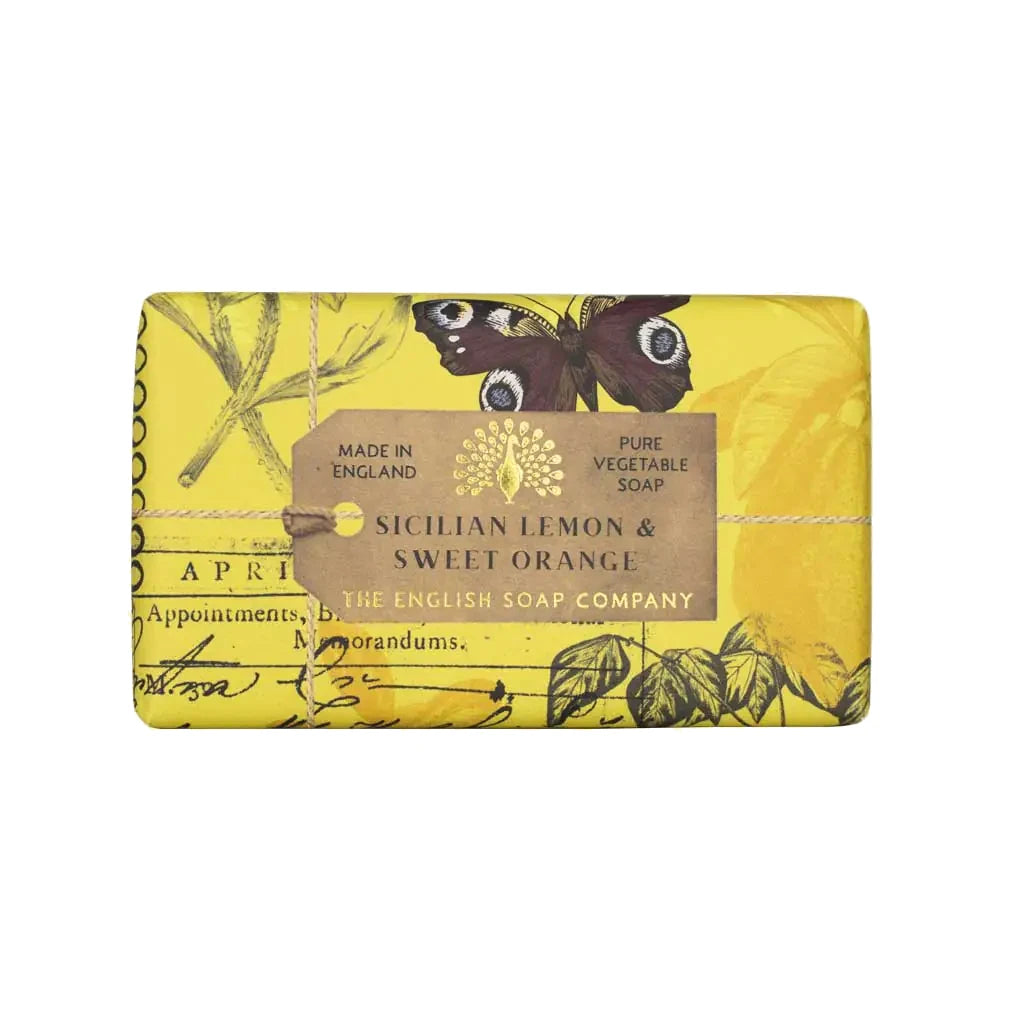 The English Soap Company Luxury Shea Butter Anniversary Wrapped Soap Bars