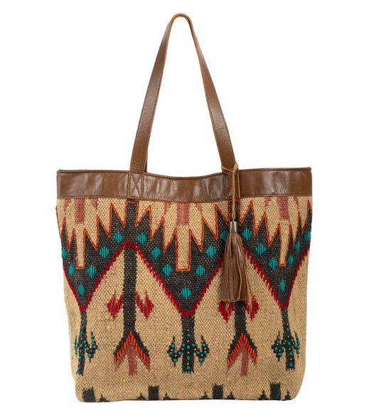 Scully Women's Aztec Woven Handbag