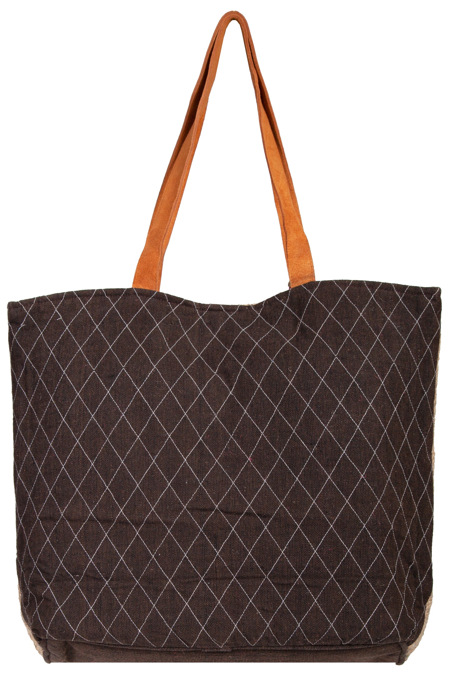 Scully Women's Multicolored Woven Suede Trim Handbag