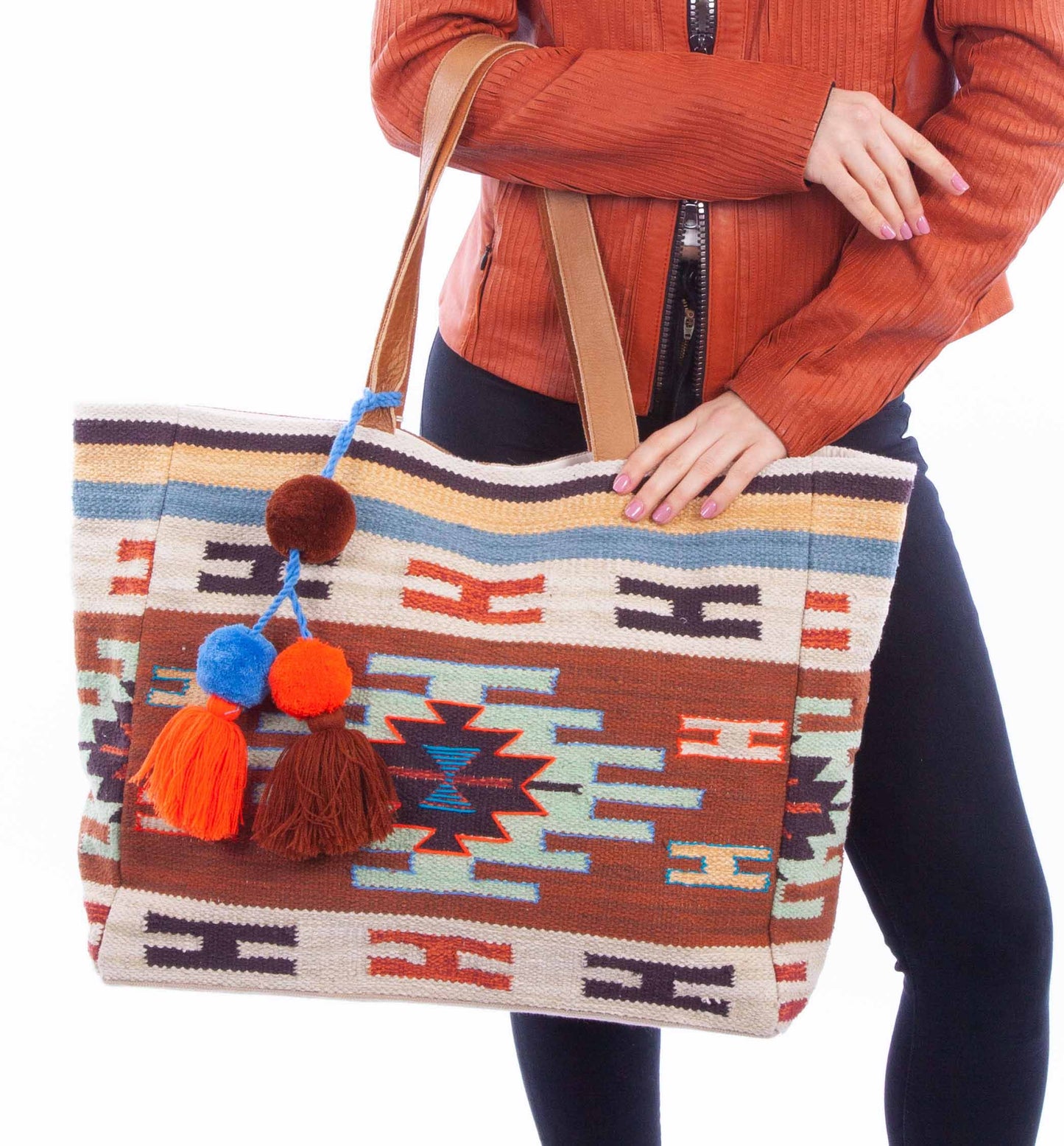 Scully Western Women's Woven South Print Tote in Handbag