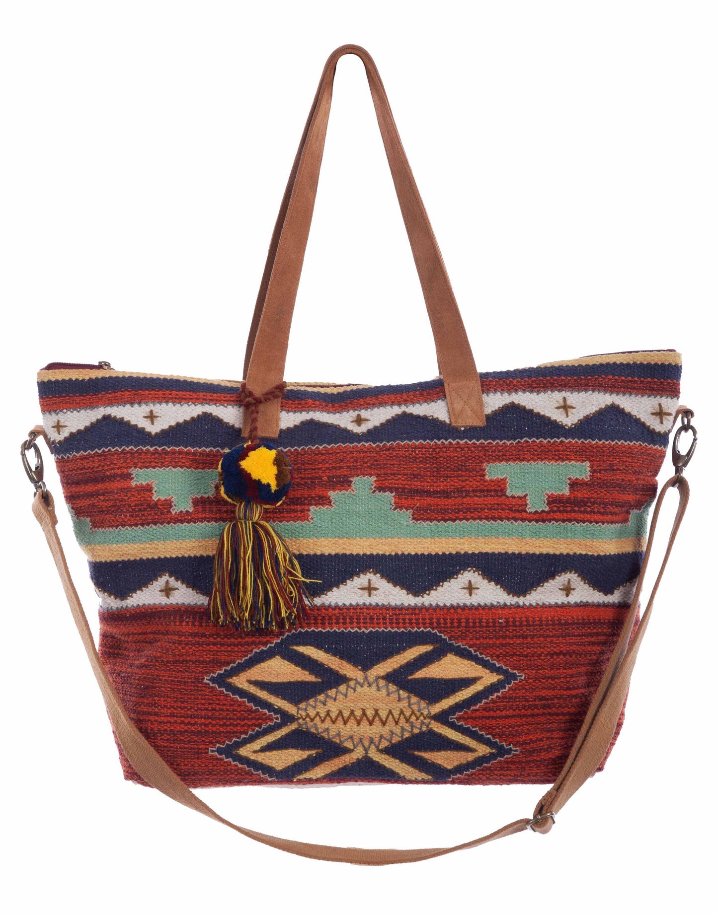 Scully Western Women's Southwest Tote Multi Color Handbag