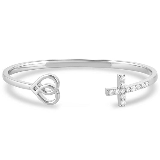 Montana Silversmiths Love and Faith Cuff Bracelet