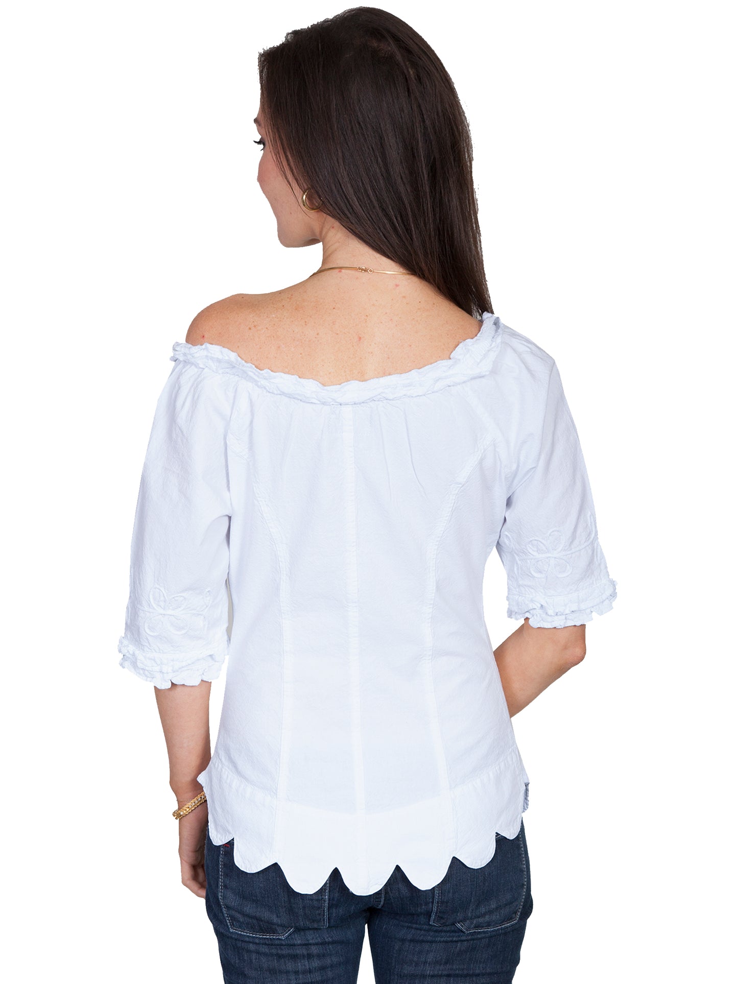 Scully Cantina Women's Jocelyn Blouse in White