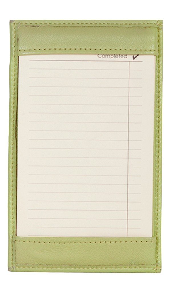 Scully Crodile or Lamb Leather Jotter Notebook