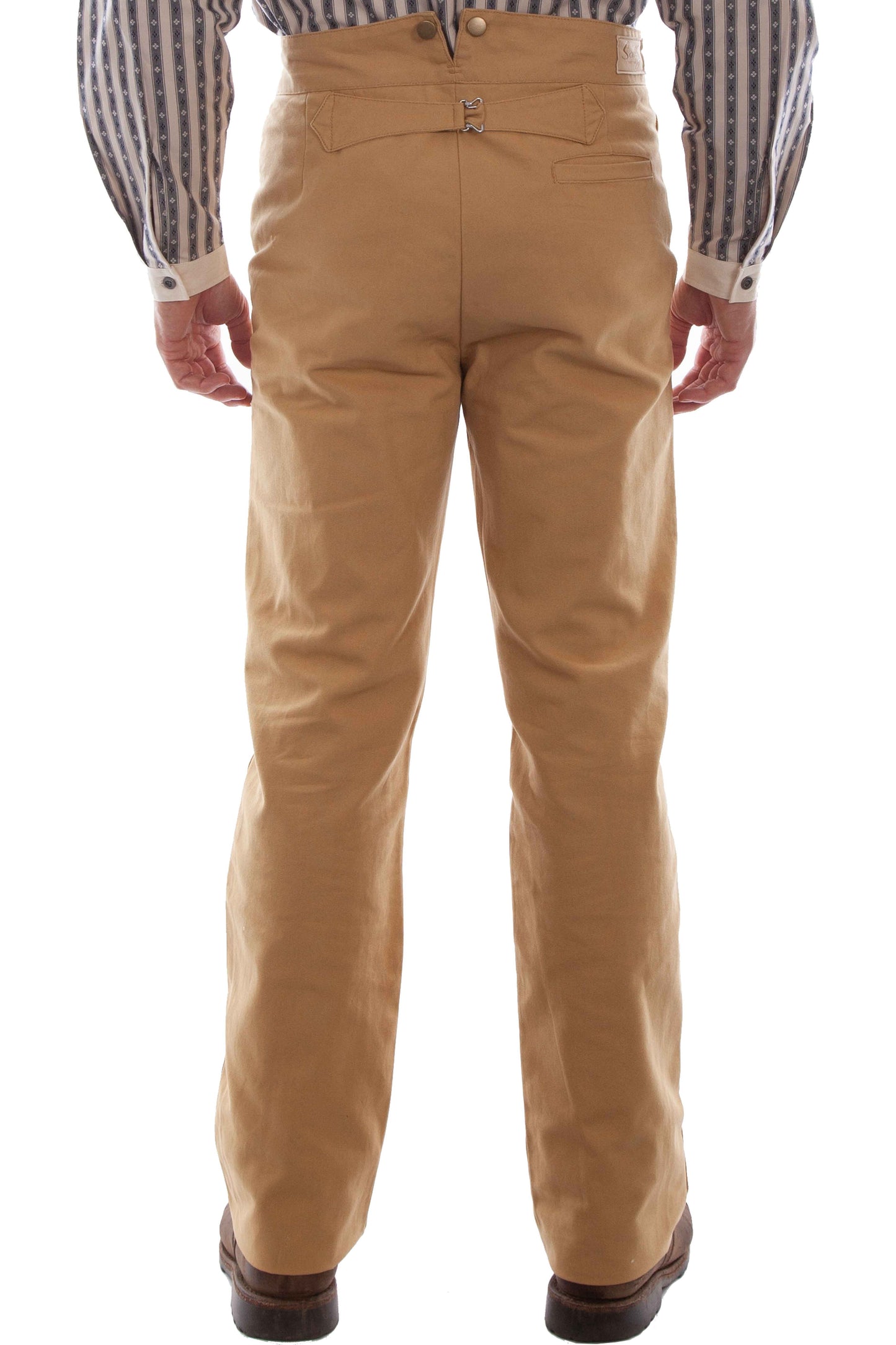 Scully RangeWear Men's Western Canvas Pant in Wheat