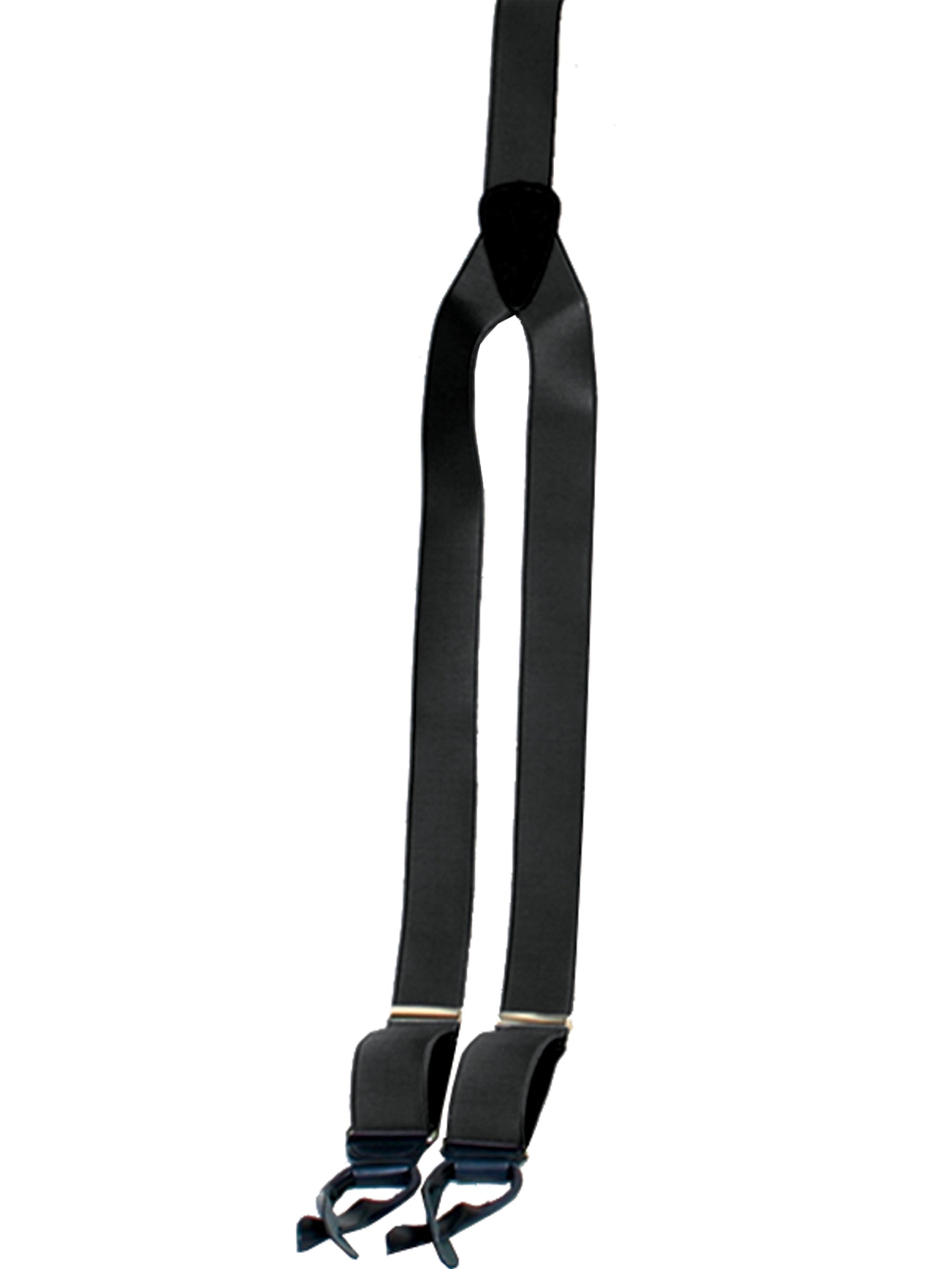 Scully RangeWear Men's French Silk Y-Back Suspender in Black