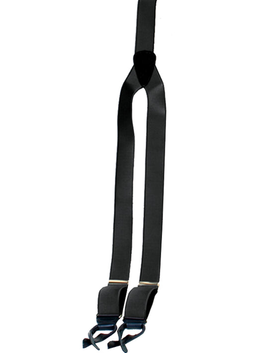Scully RangeWear Men's French Silk Y-Back Suspender in Black