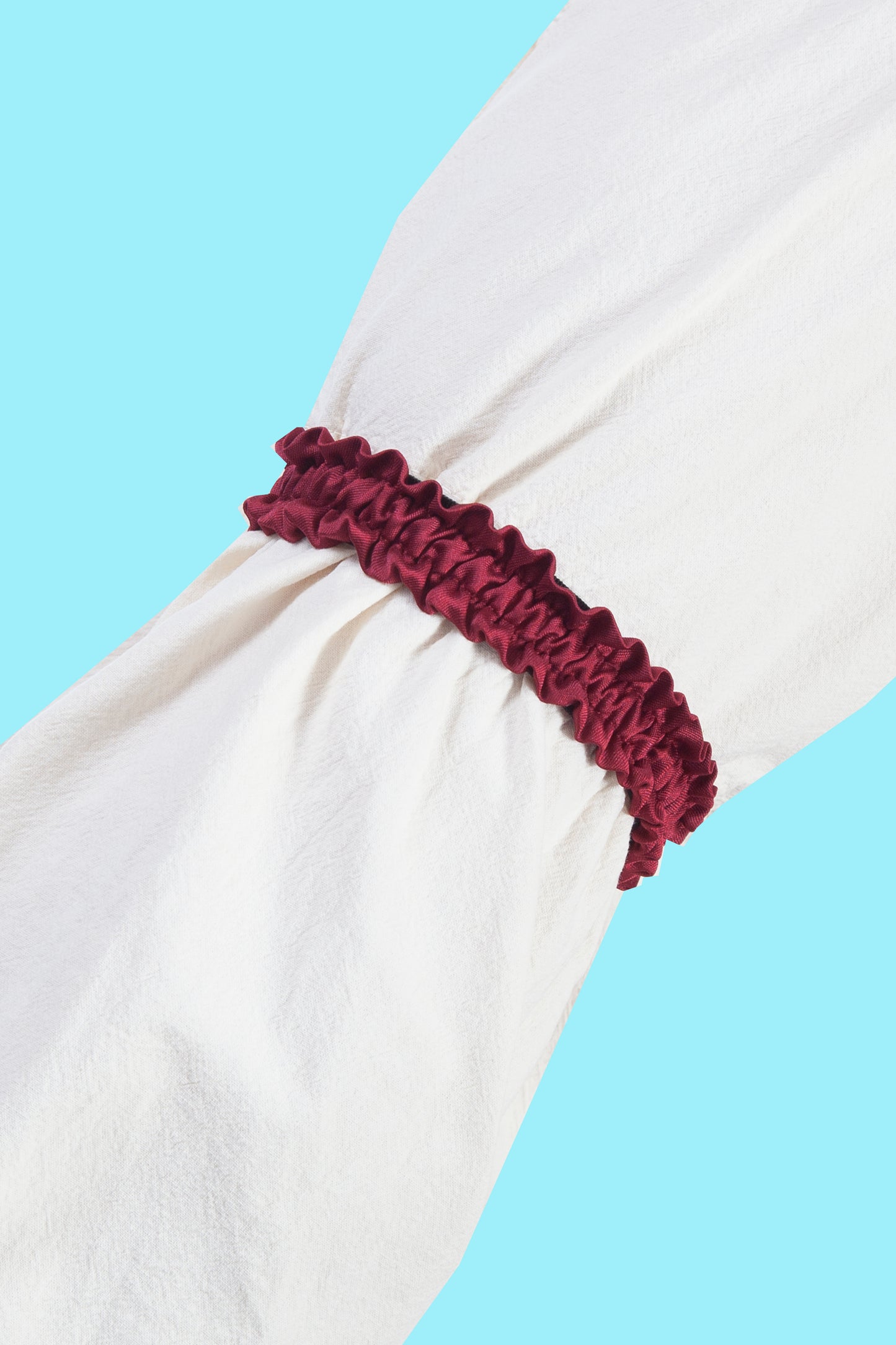 Scully Western Men's Kentucky Sleeve Garters in Burgundy