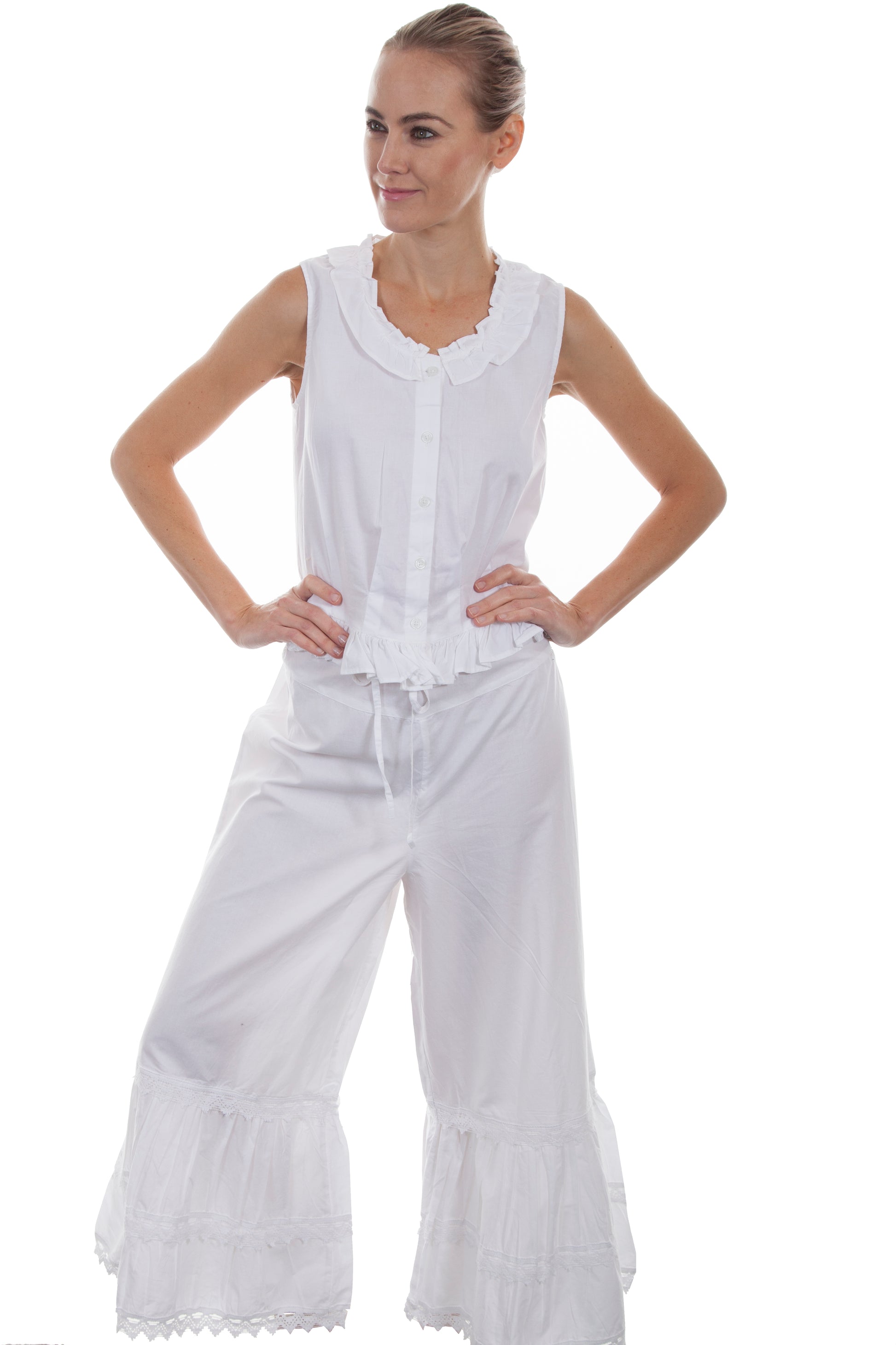 Scully RangeWear Women's Bloomers in White