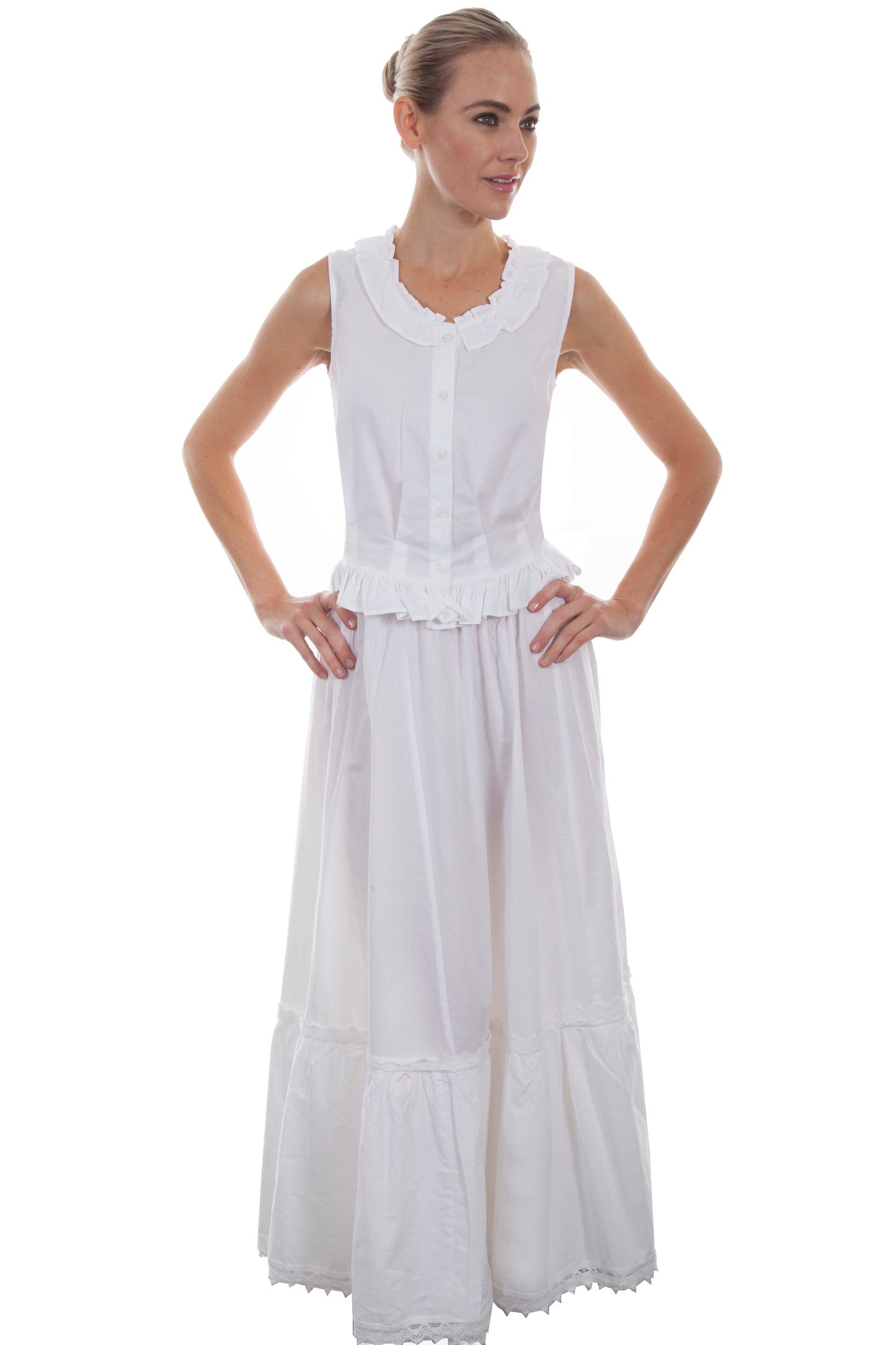 Scully RangeWear Women's Petticoat in White