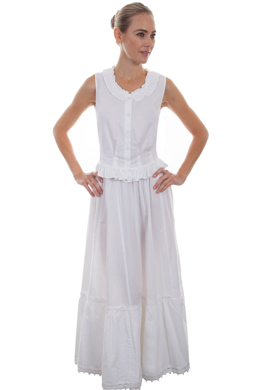 Scully RangeWear Women's Petticoat in White