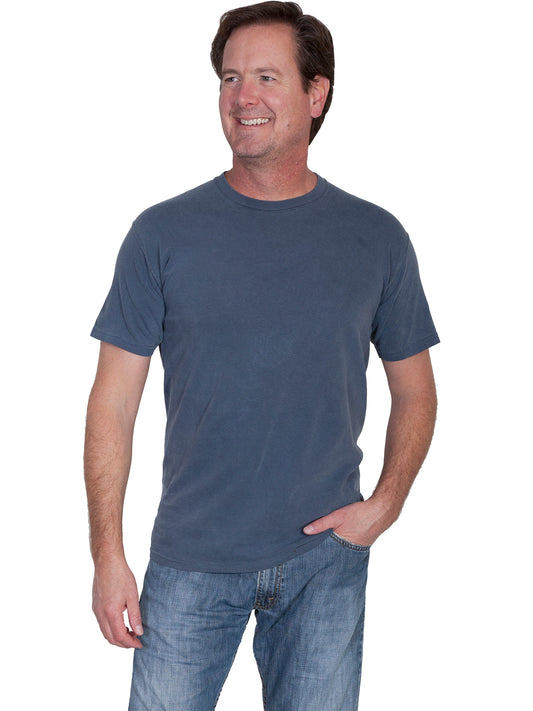 Scully Men's Short Sleeve Tee Shirt in Ink