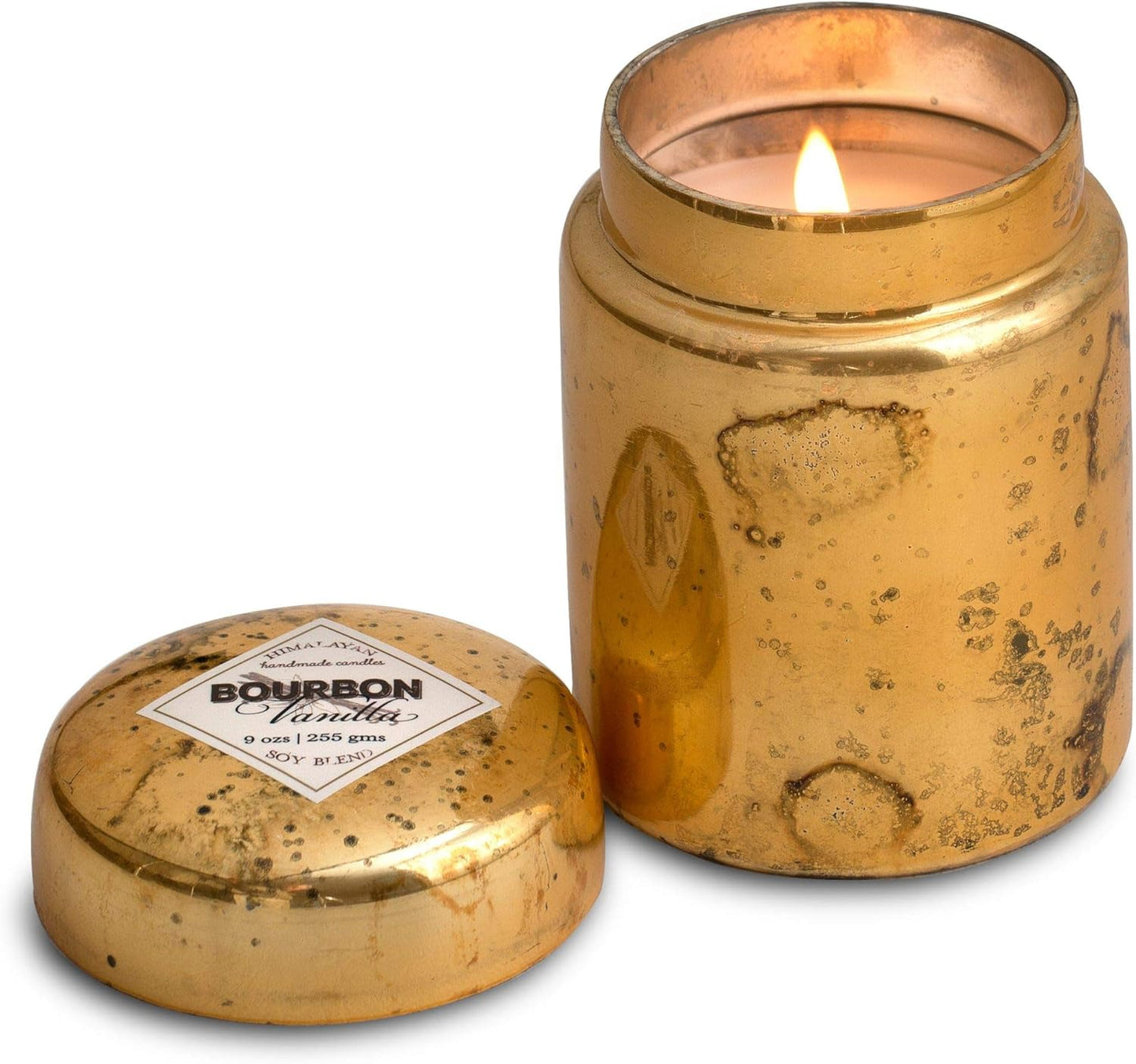 Himalayan Trading Post Mountain Fire Pot Glass Candles
