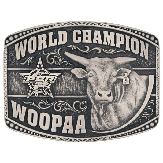 Montana Silversmiths Woopaa PBR Attitude Buckle