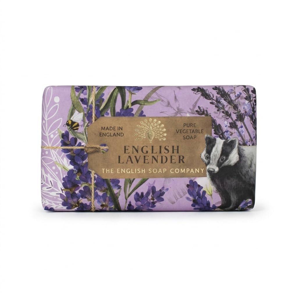 The English Soap Company Luxury Shea Butter Anniversary Wrapped Soap Bars