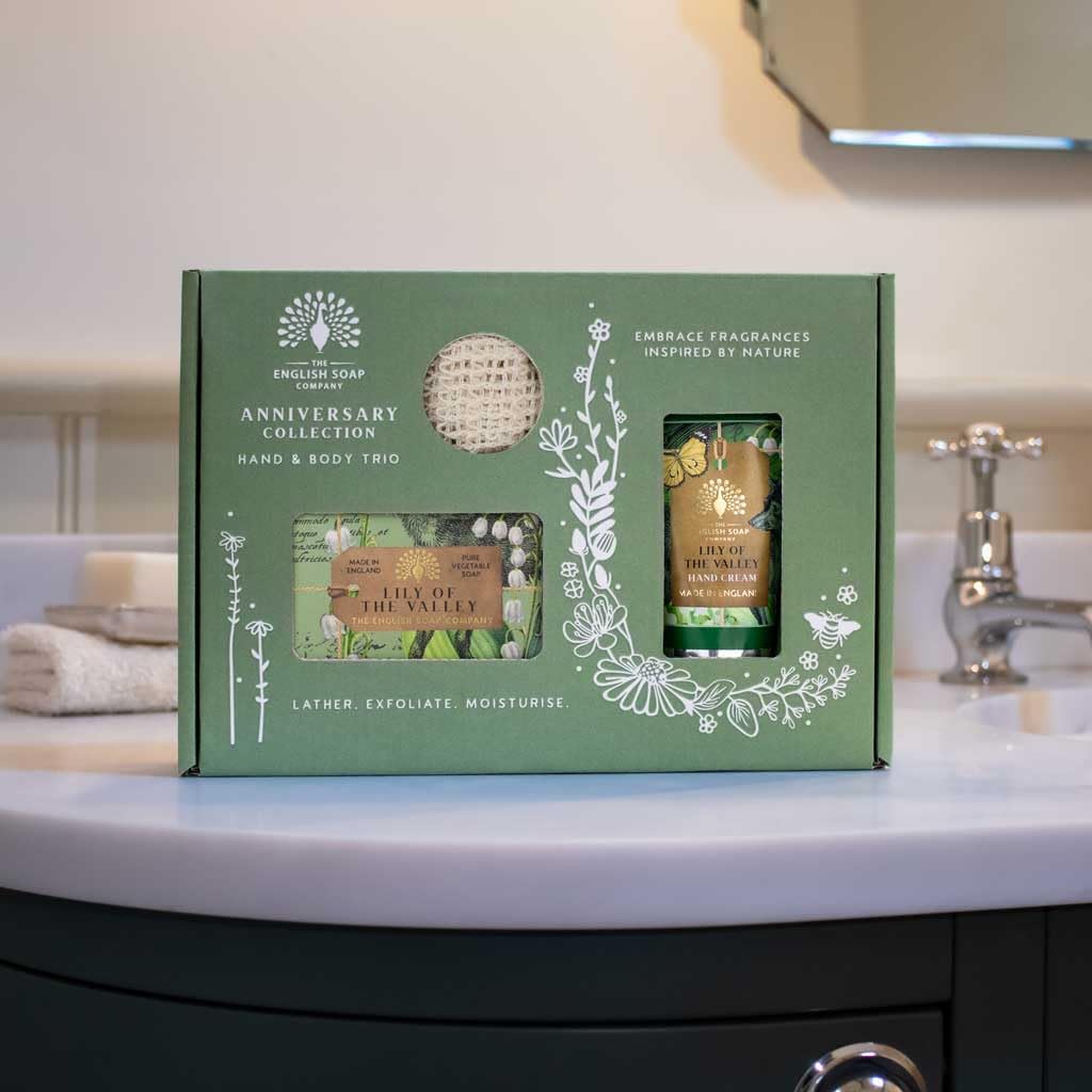 The English Soap Company Anniversary Collection Luxury Hand and Body Trio Gift Set