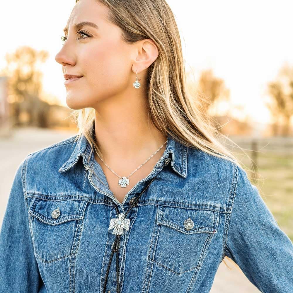 Montana Silversmiths Spirit of the Sky Bolo Tie