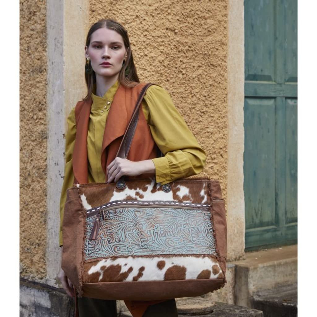 Myra Bag Juniper Cowhide Purse