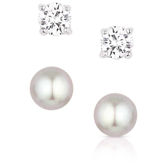 Montana Silversmiths Pearl Harmony Set Earrings