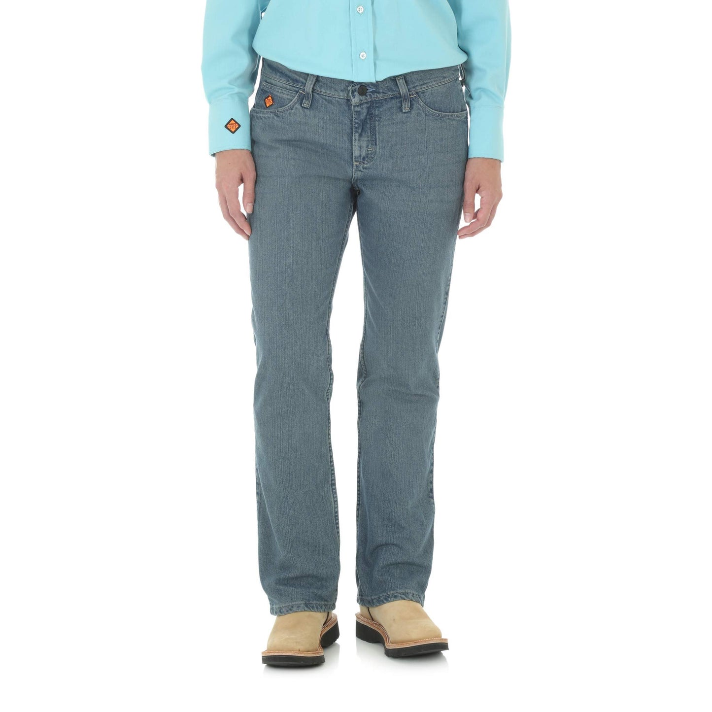 Wrangler Riggs Workwear Women's Fr Cool Vantage Vintage Boot Cut Jean, 3x32