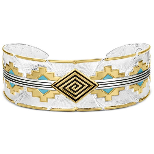 Montana Silversmiths Painted Sky Cuff Bracelet