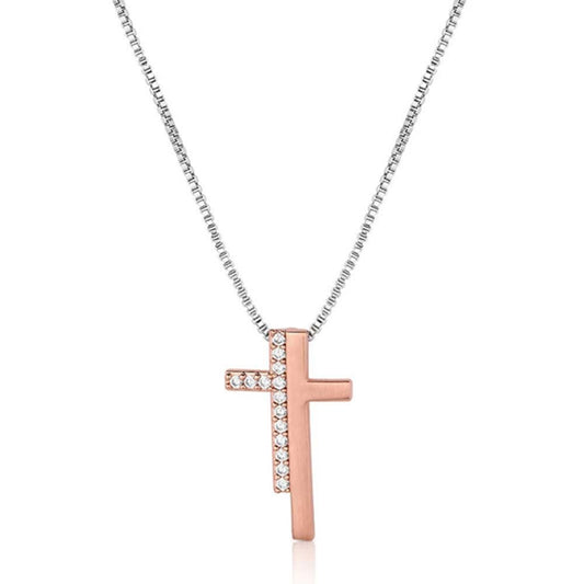Montana Silversmiths Faithful Sunrise Cross Necklace