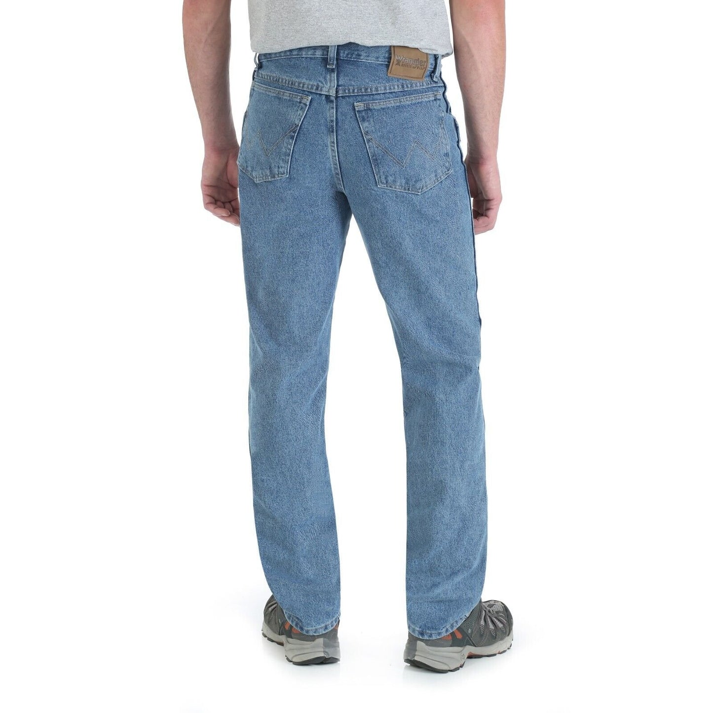 Wrangler Men's Rugged Wear Classic Fit Jeans Stonewash W33 L30