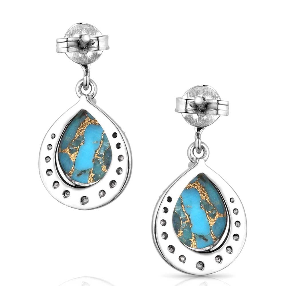 Montana Silversmiths Blue Rivers Earrings
