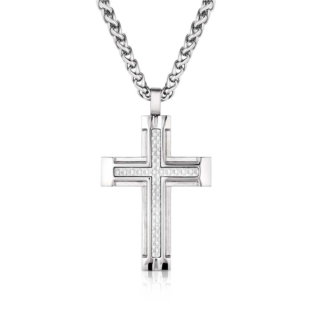 Montana Silversmiths Heros Belief Cross Necklace