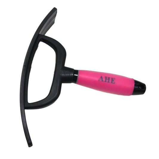 AHE Gel Handle Sweat Scraper (Black/Hot Pink)