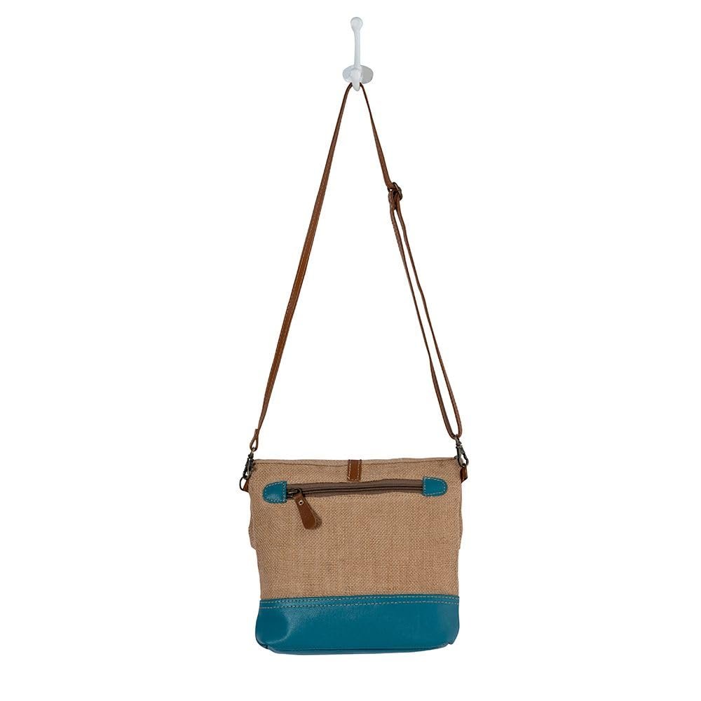 Myra Bag Grand Canyon Foldover Market Bag (Teal)