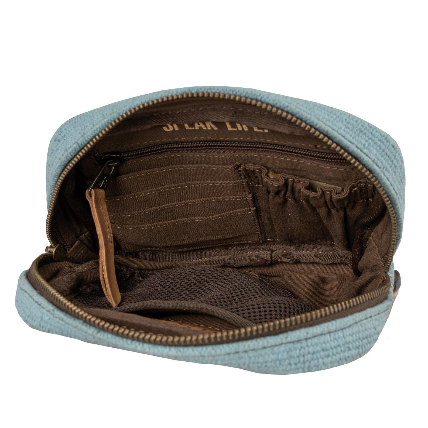 STS Ranchwear Chaynee Valley Serape Collection Kait Sling Leather Compact Stylish Adjustable Belt Bag, One Size