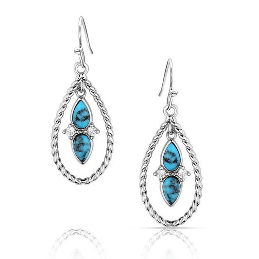 Montana Silversmiths Moonlit Ocean Earrings