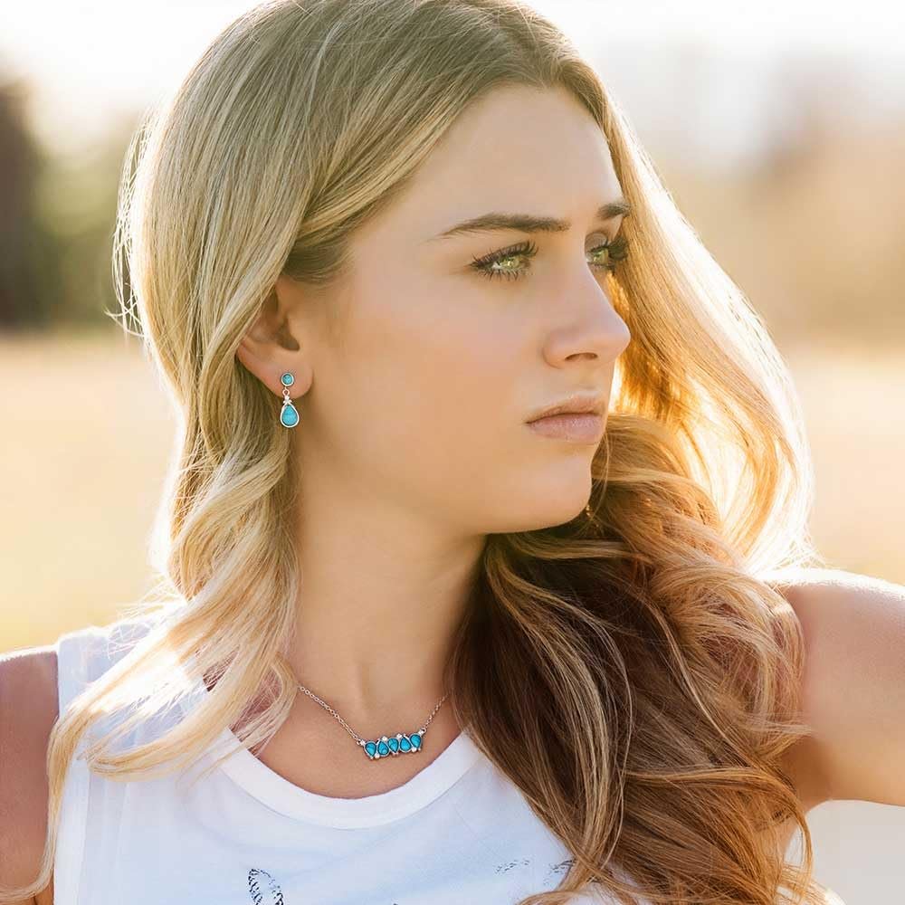 Montana Silversmiths Blue Sands Earrings