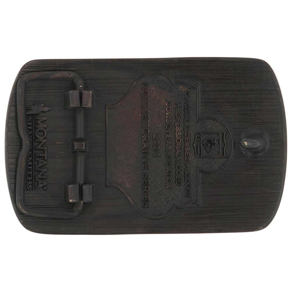 Montana Silversmiths 2024 National Finals Rodeo Square Buckle