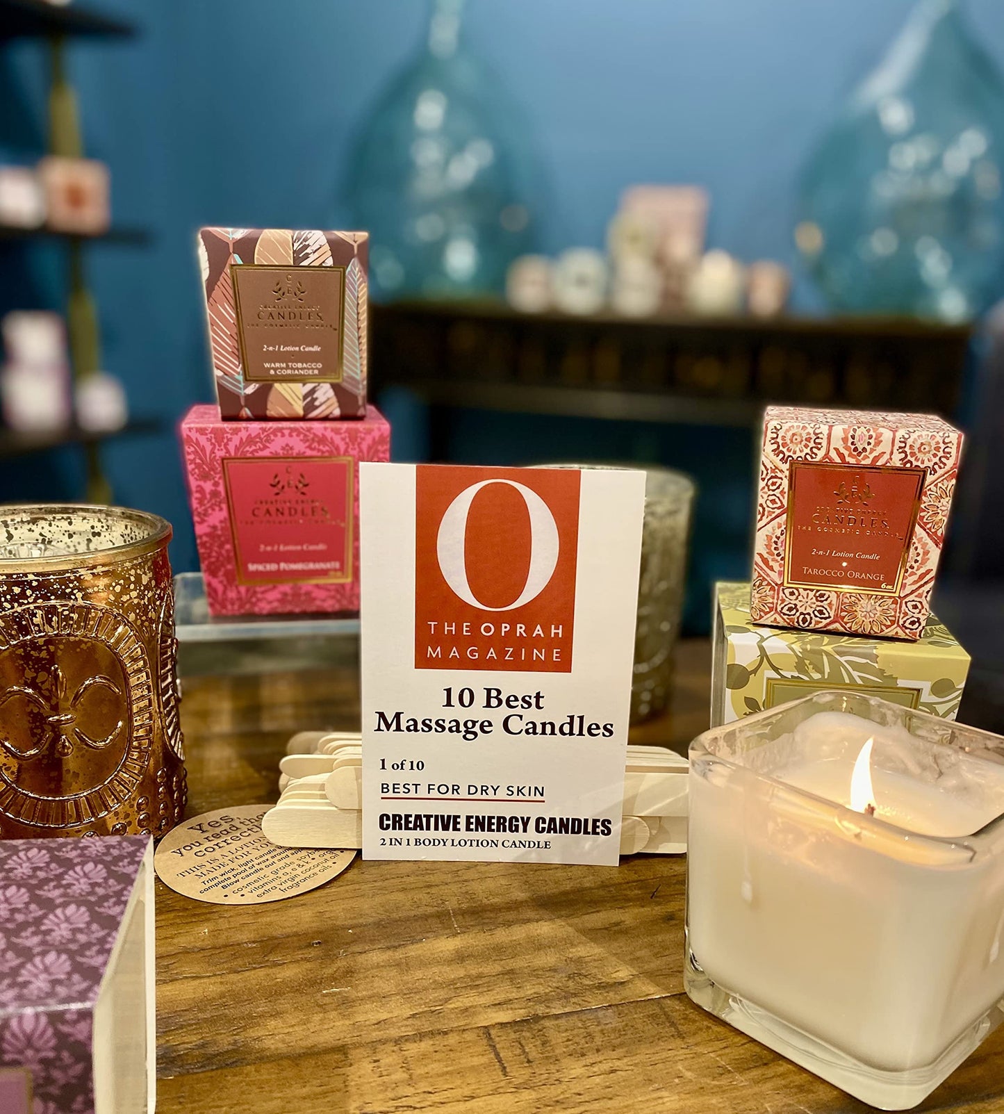 Creative Energy Lotion Candle - Scented Massage Candles