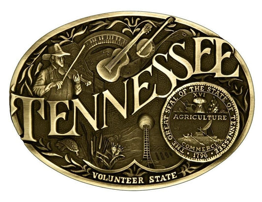 Montana Silversmiths Western Belt Buckle Adult Texas Gold 60811TNC