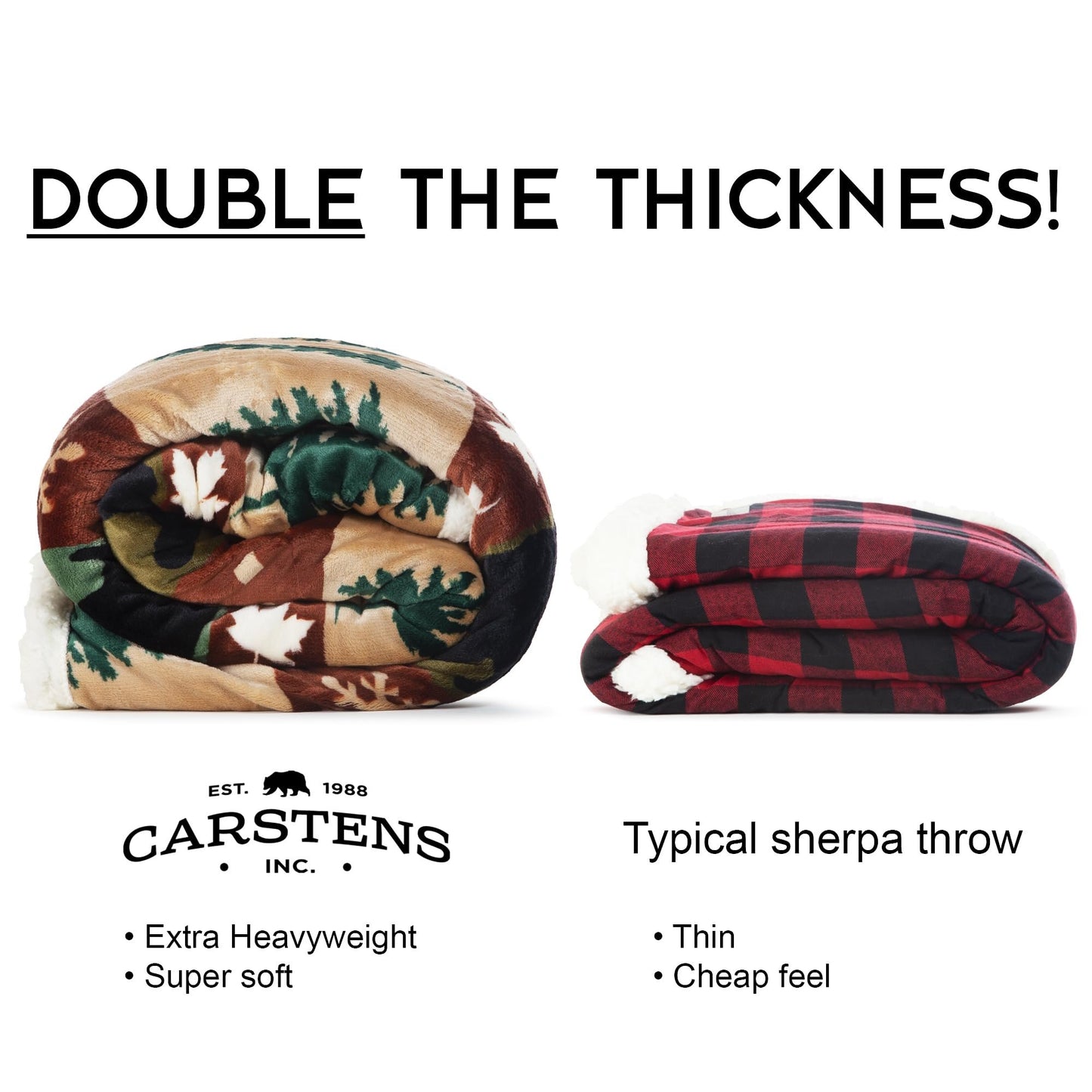 Ultra Premium Plush Sherpa Oversized Throw Blanket