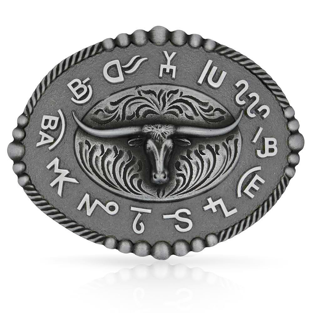 Montana Silversmiths Branded Legacy Belt Buckle