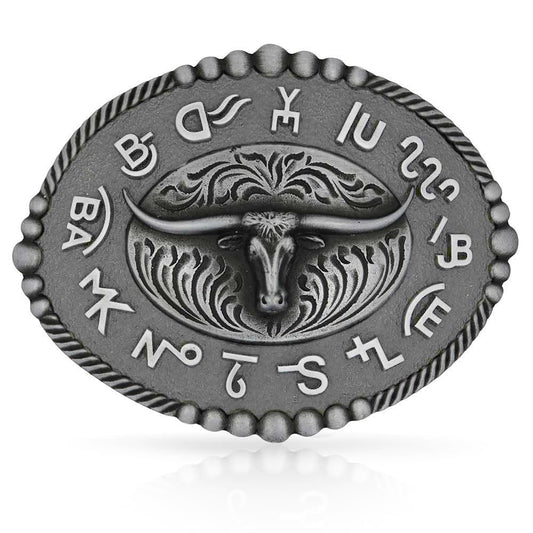 Montana Silversmiths Branded Legacy Belt Buckle