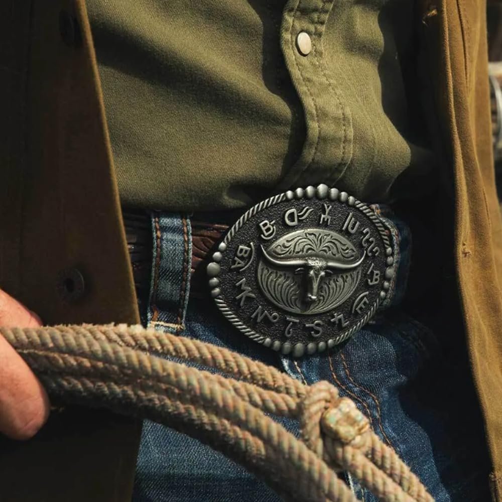Montana Silversmiths Branded Legacy Belt Buckle