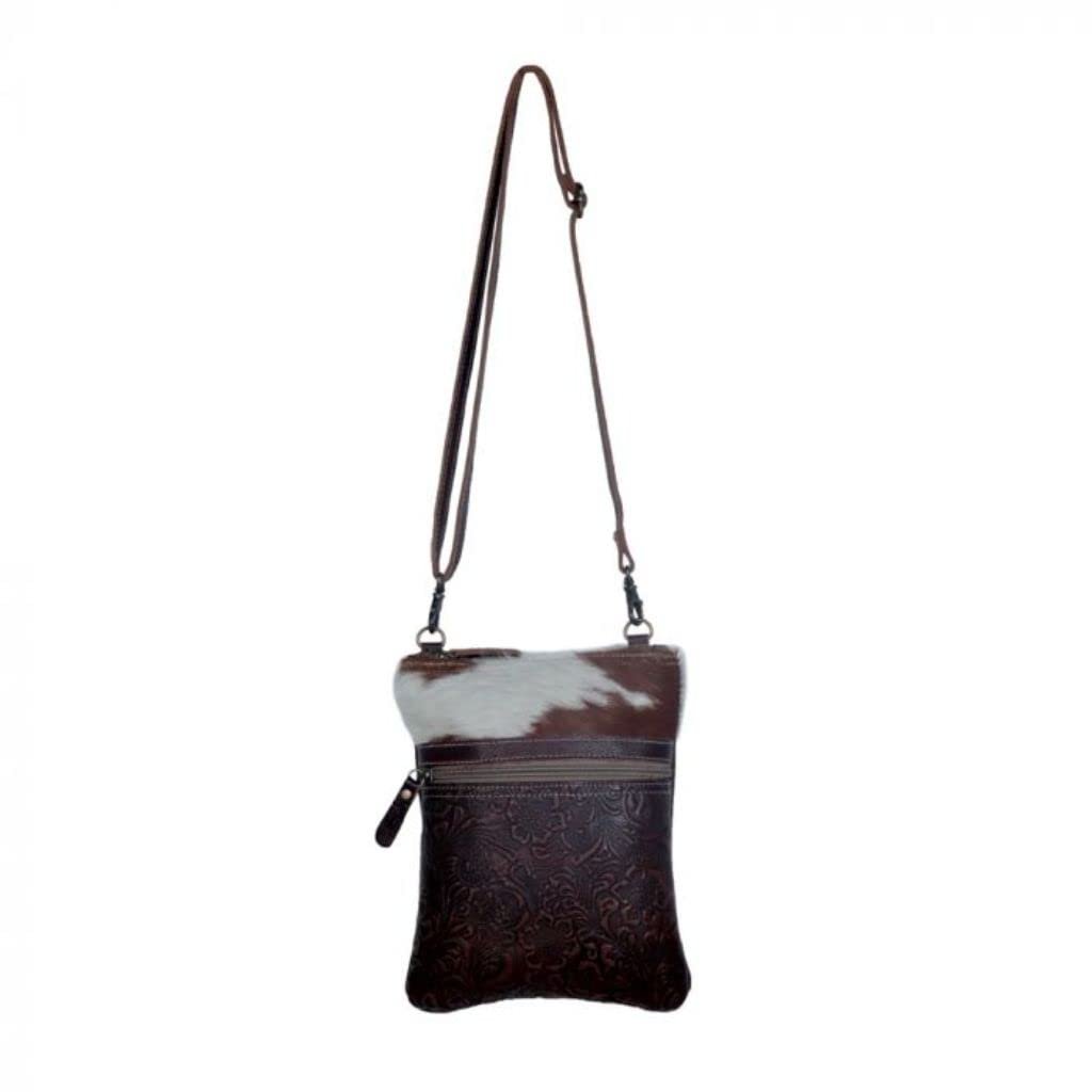 Myra Bag Tangled Vine Leather & Hairon Bag