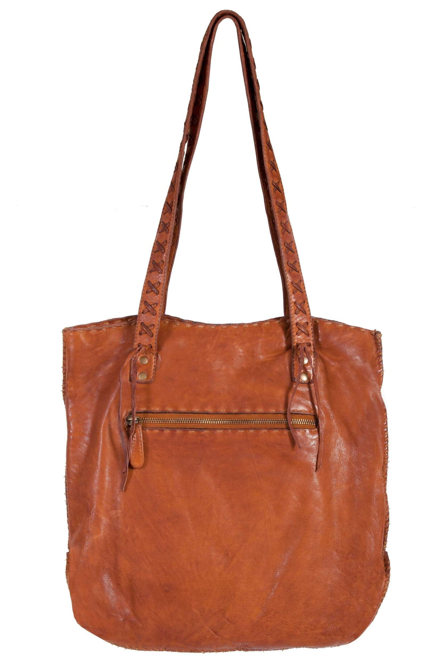 Scully Soft Leather Tote Handbag - Black