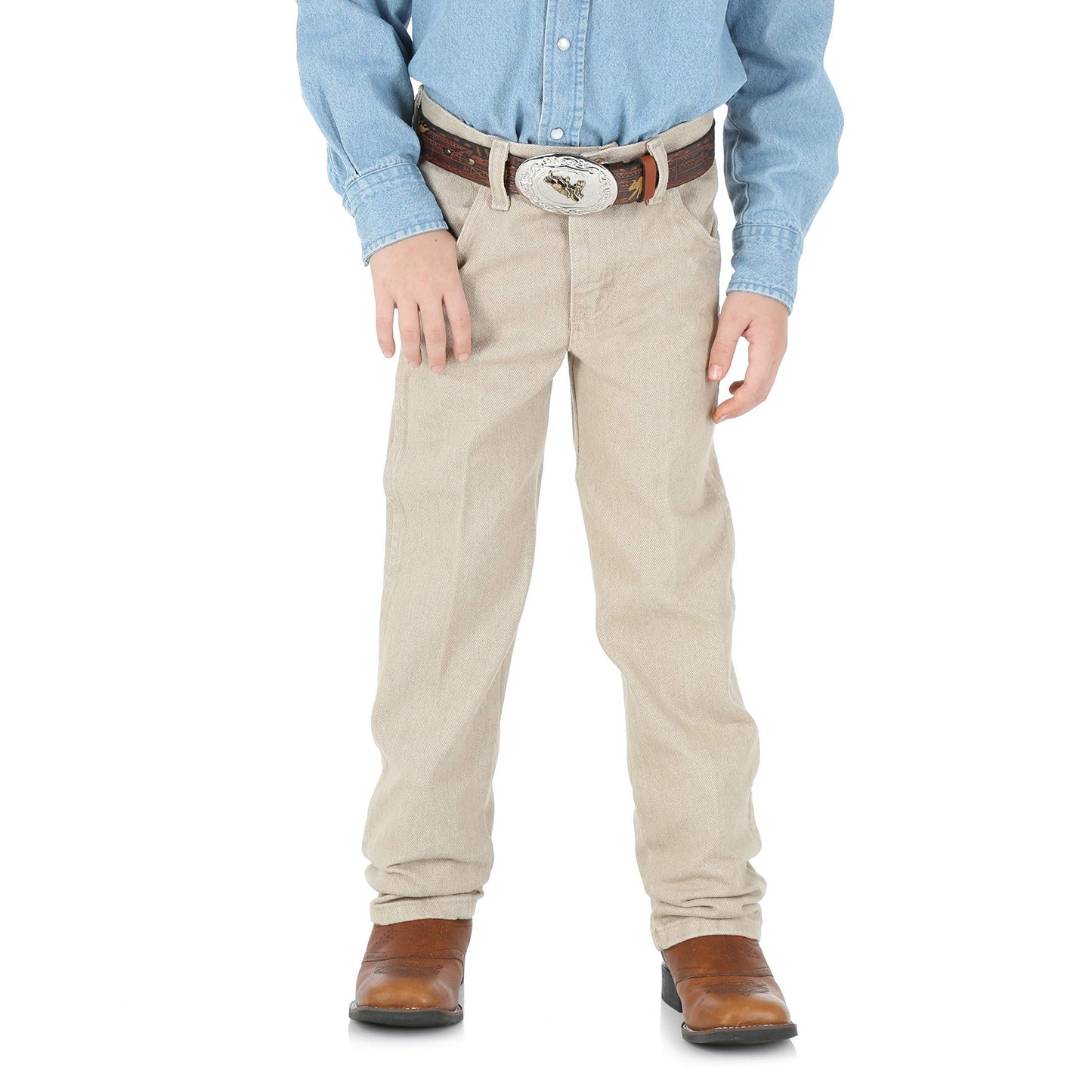 Wrangler Boys' Big 13MWZ Cowboy Cut Original Fit Jean, Subtle Worn, 9