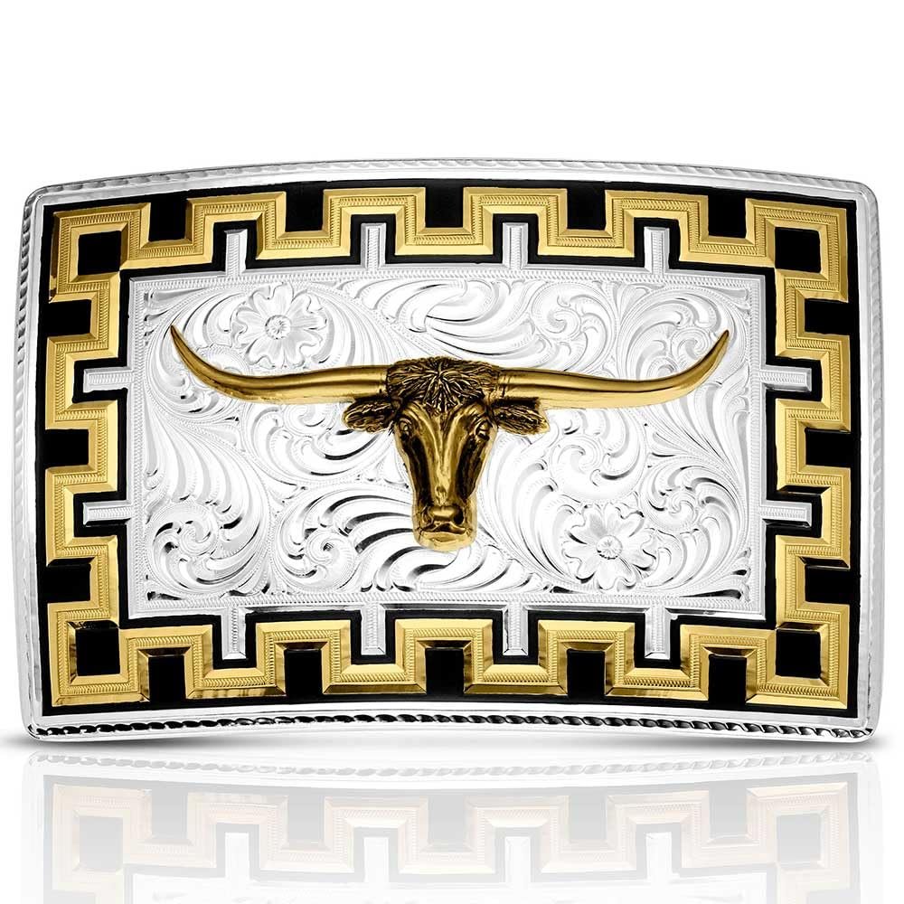 Montana Silversmiths Honor and Grit Belt Buckle
