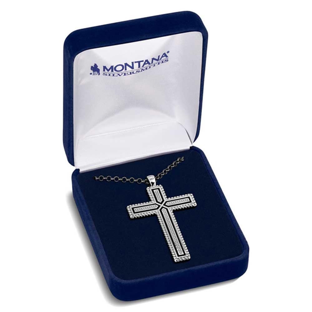 Montana Silversmiths Stability in Faith Cross Necklace