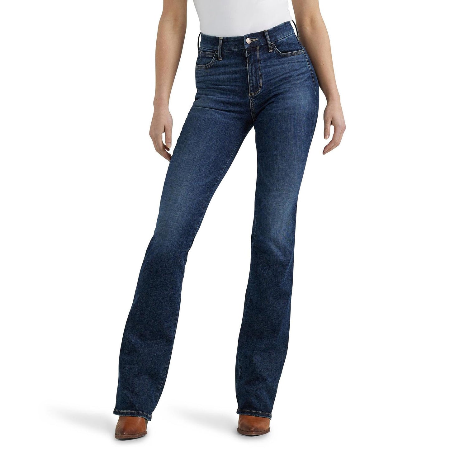Wrangler Women's Bespoke High Rise Lacey Bootcut Jean