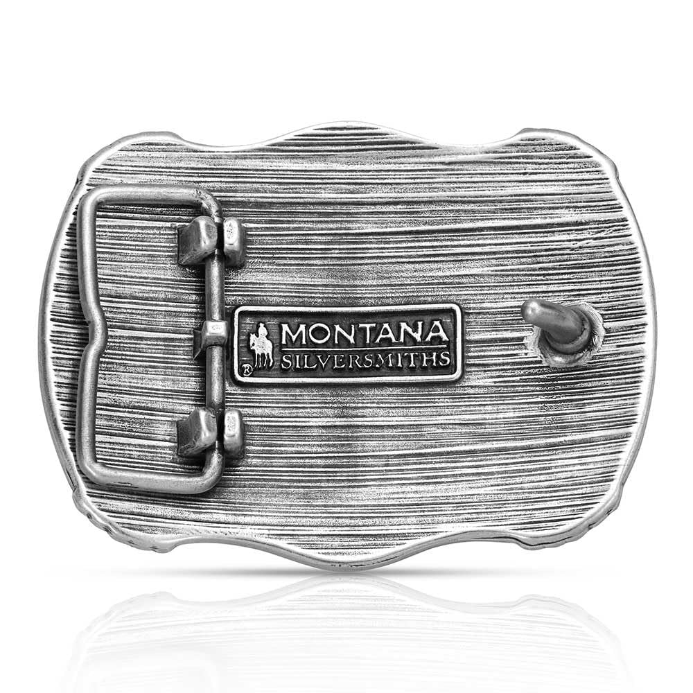 Montana Silversmiths Longhorn Legacy Belt Buckle